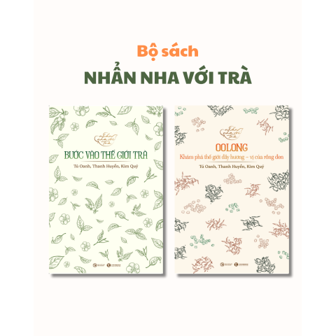Combo 2 cuốn Nhẩn Nha với Trà